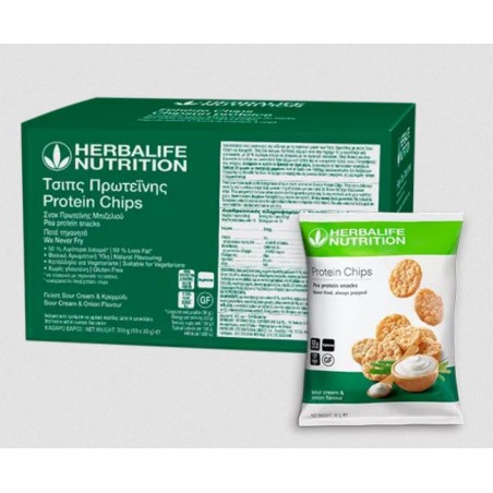 Herbalife Protein Chips 10 πακετα ​X 30 γρ.